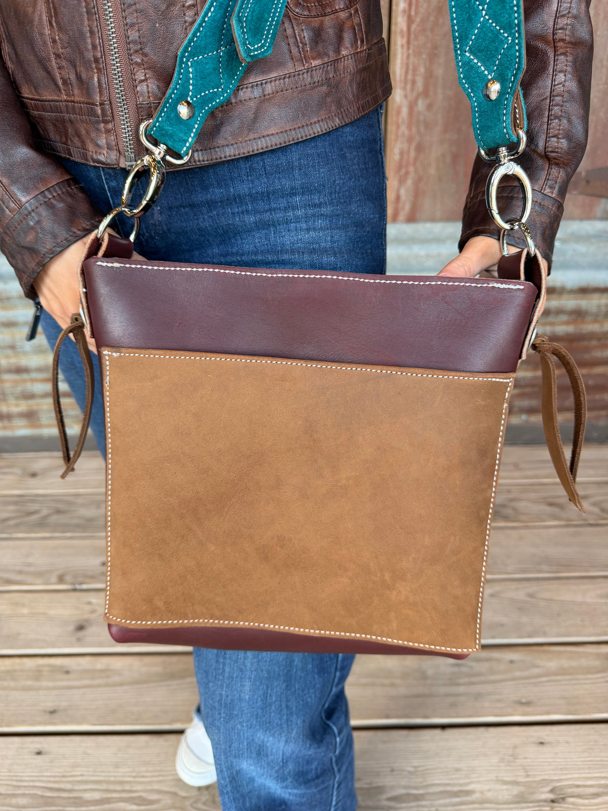 Maroon Toe Bug Purse