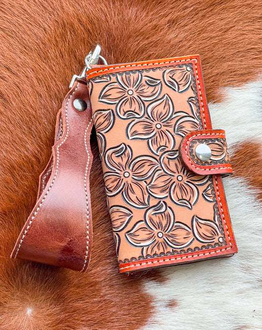 Hydrangea floral Wristlet