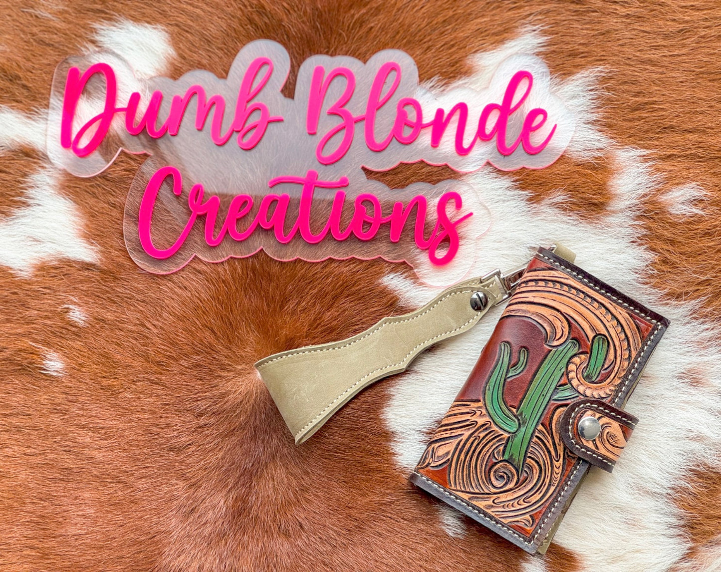 Cactus Wristlet