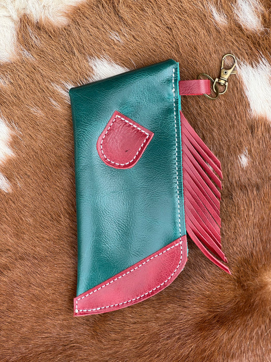 Chap-Stick Sunglass Holder Cherry & Turquoise