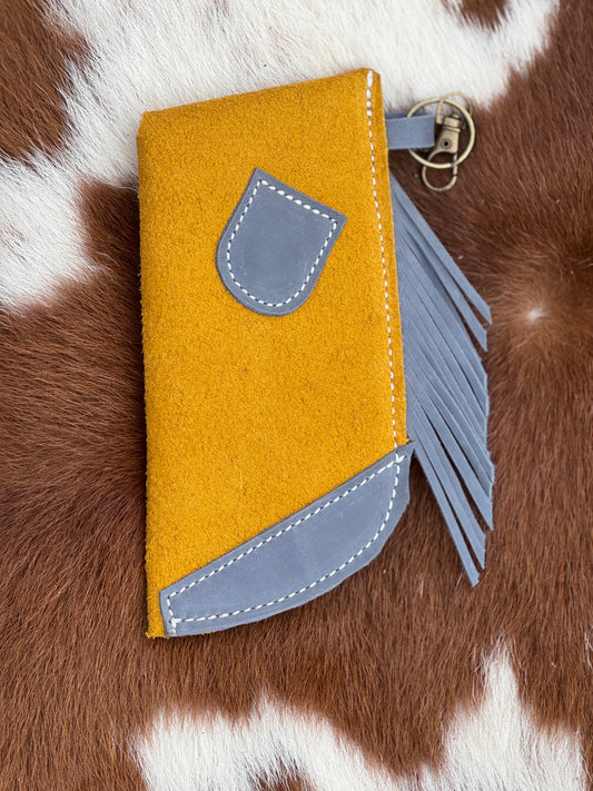 Chap-Stick Sunglass Holder Yellow & Gray