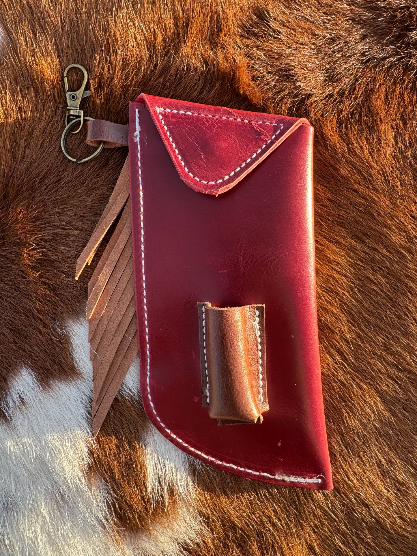 Chap-Stick Sunglass Holder Cherry & Brown