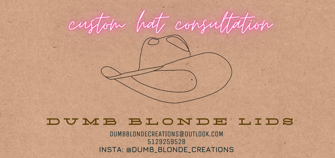 Custom Lid Consultation – Dumb Blonde Creations