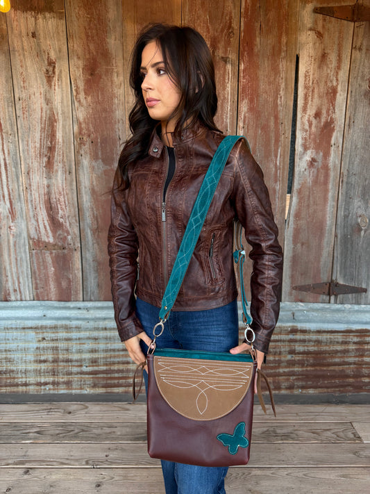 Maroon Toe Bug Purse