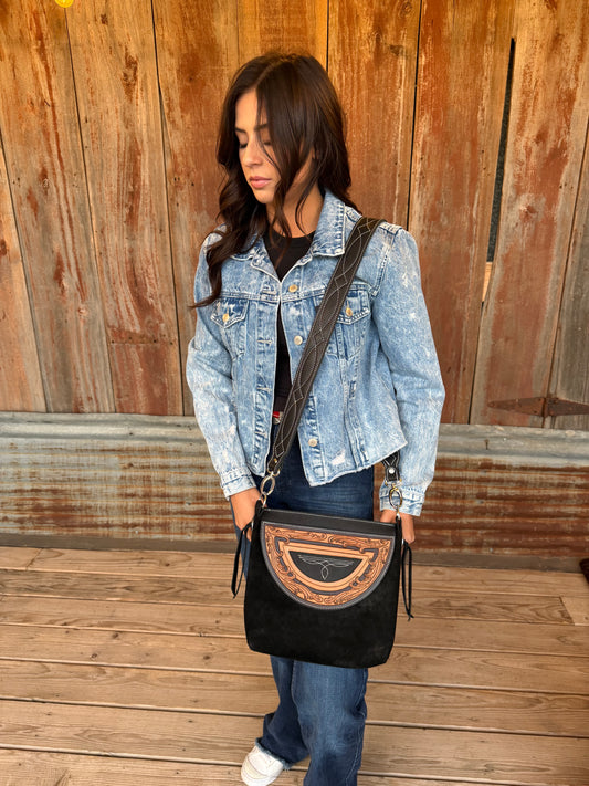 Scroll and Toe Bug Purse