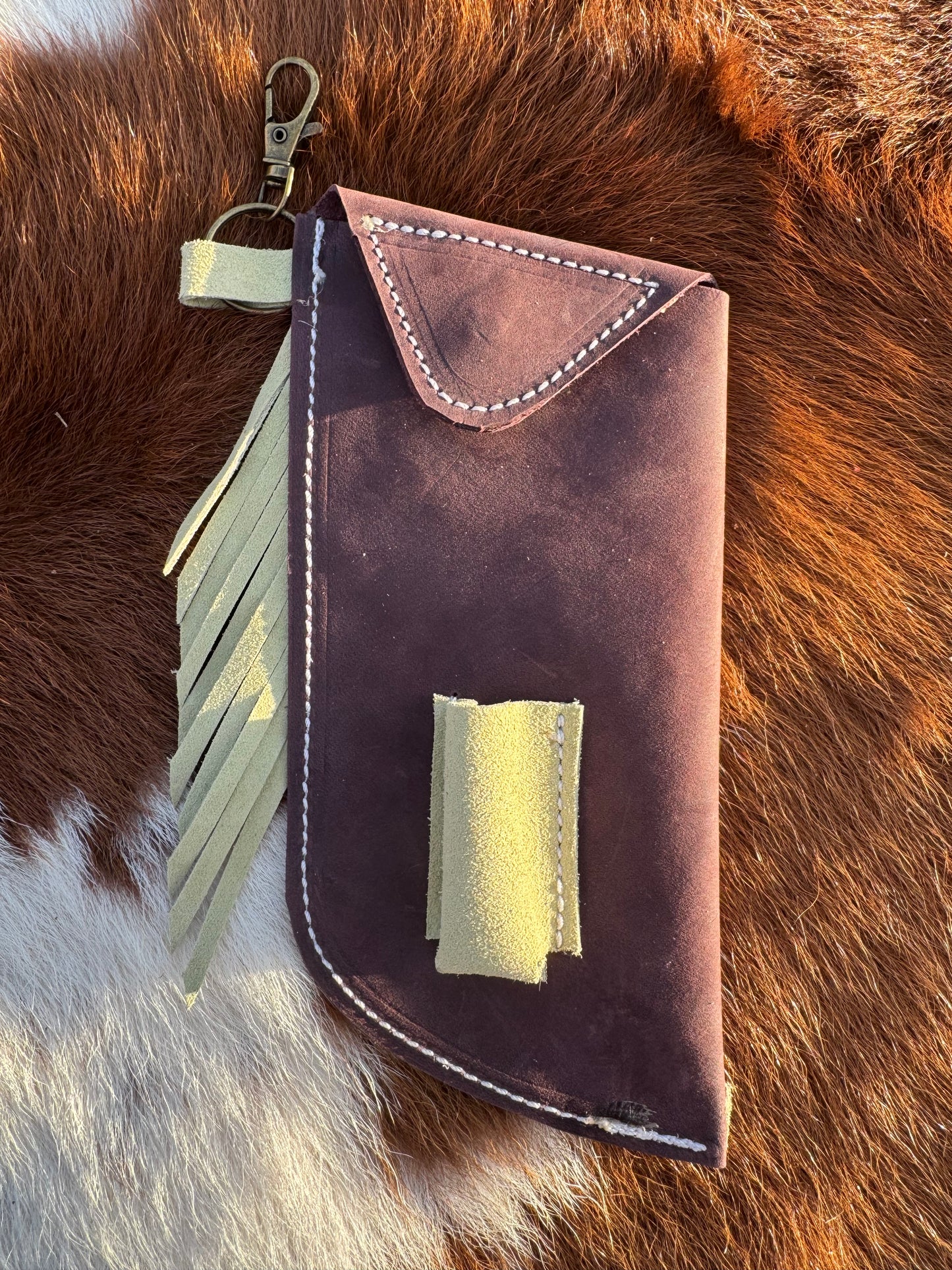 Chap-Stick Sunglass Holder Plum & Pistachio