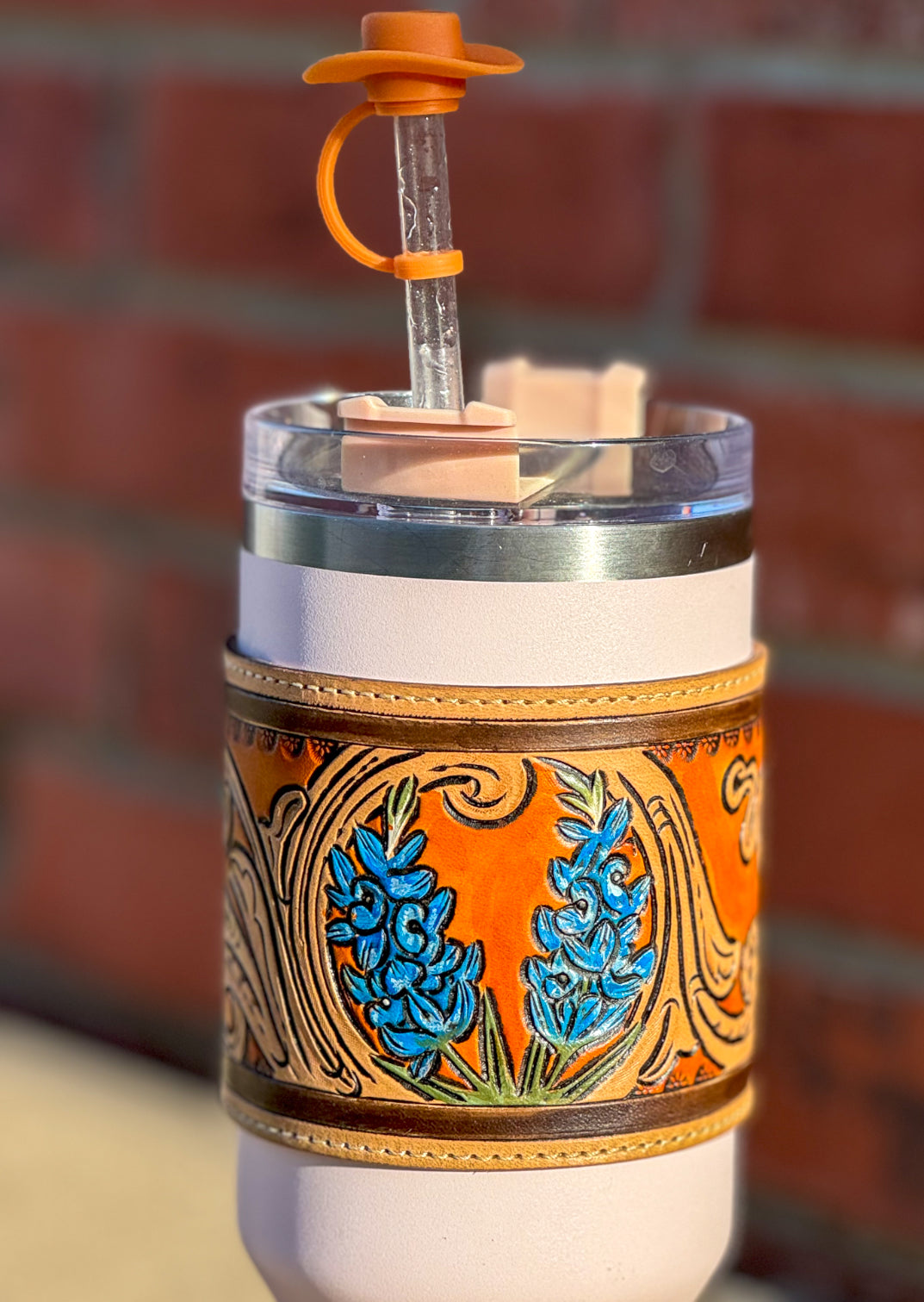 Bluebonnet 40 oz Tumbler Wrap