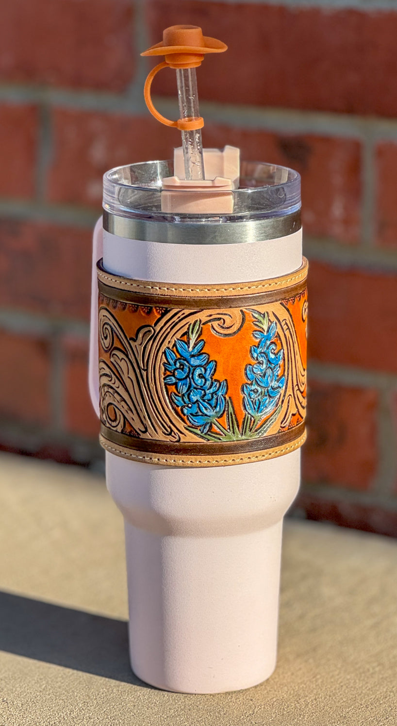 Bluebonnet 40 oz Tumbler Wrap