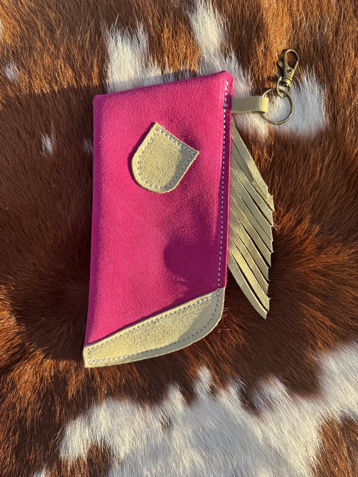 Chap-Stick Sunglass Holder pink & Pistachio