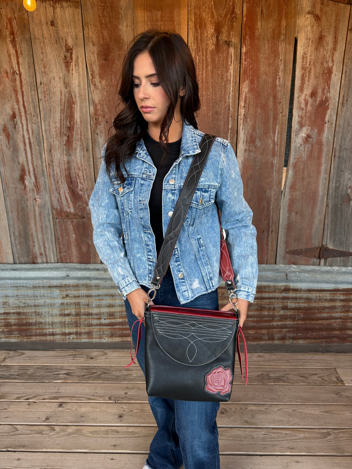 Rose Toe Bug Purse
