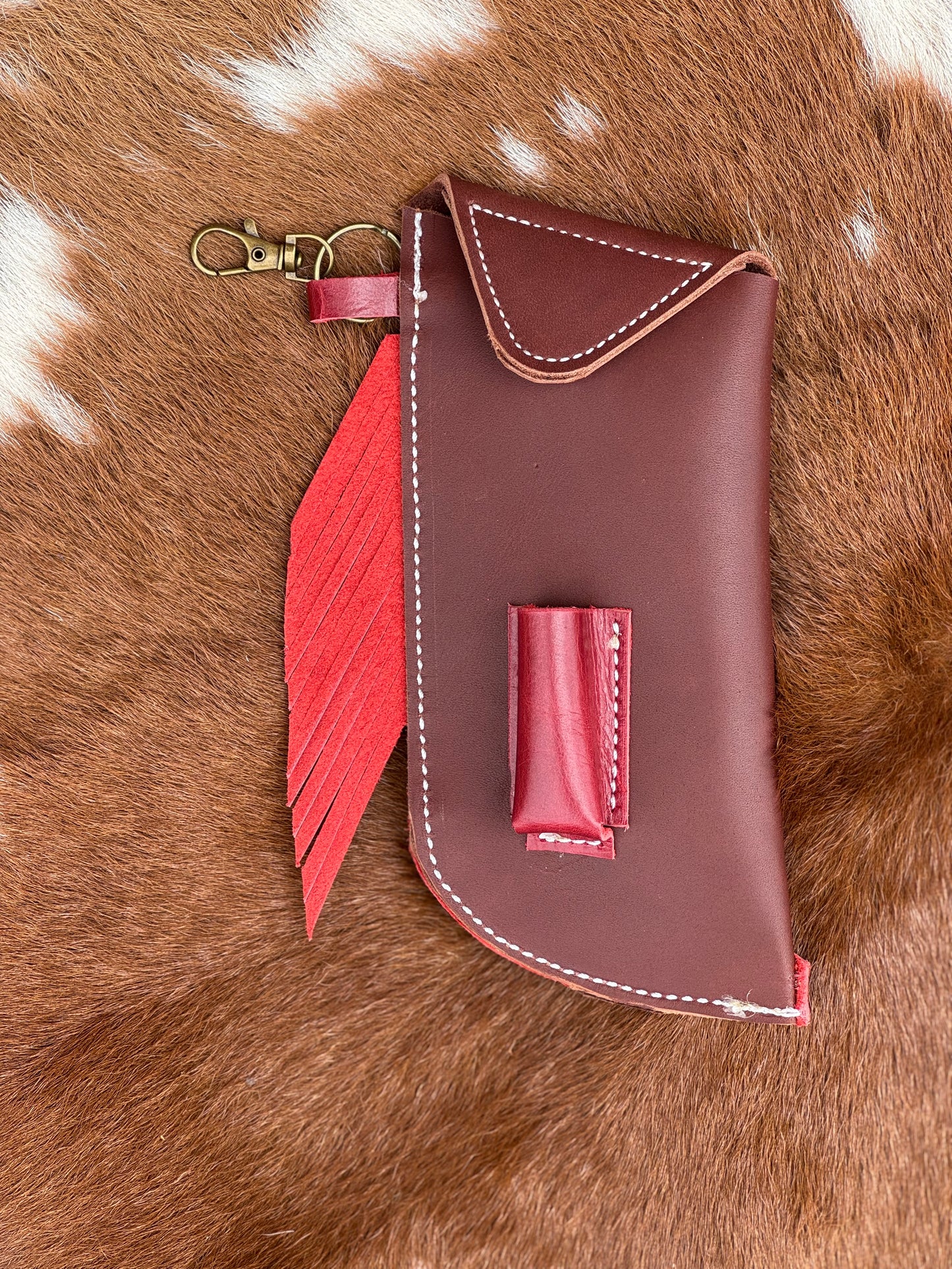 Chap-Stick Sunglass Holder Cherry & Chocolate