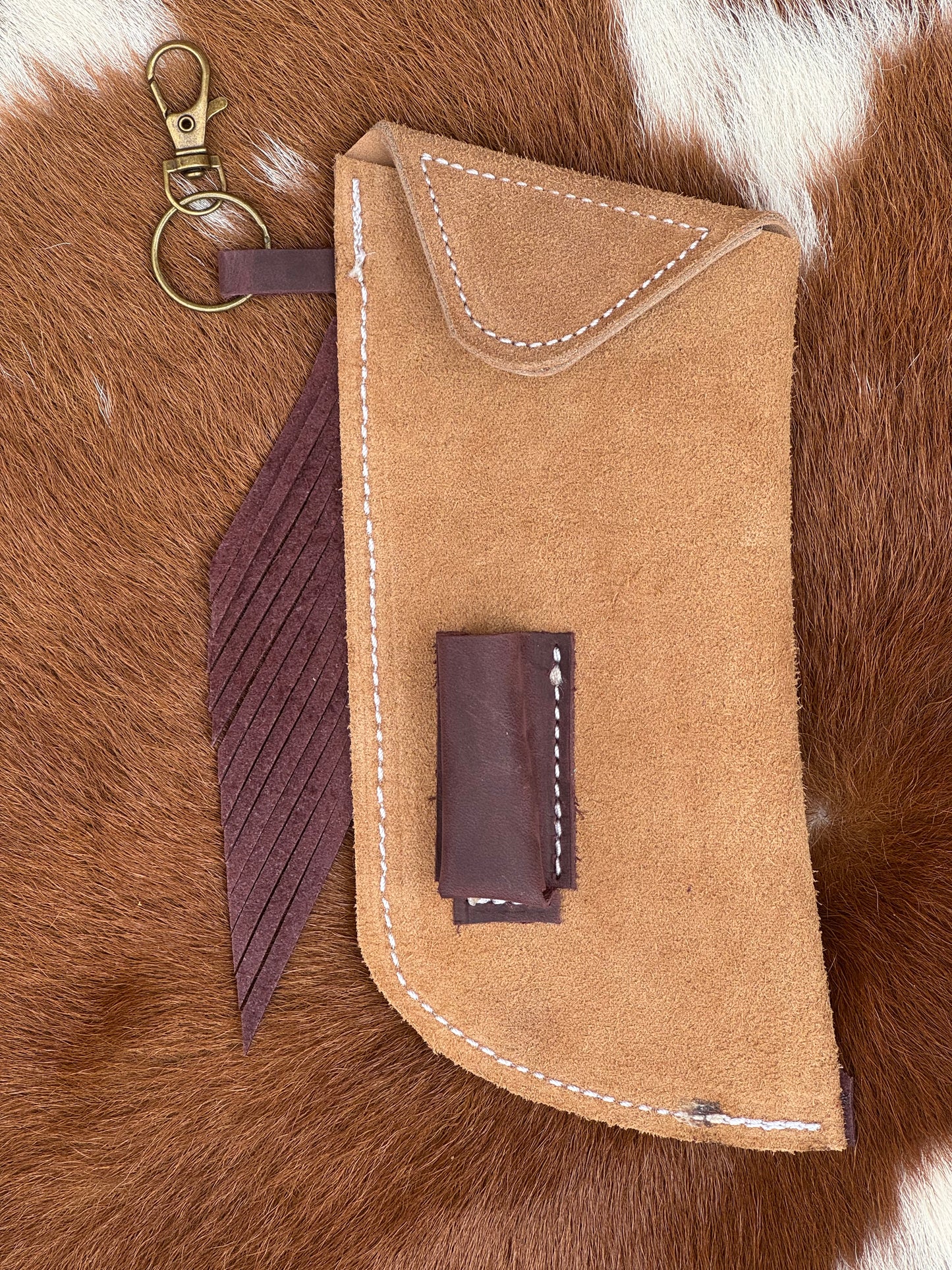 Chap-Stick Sunglass Holder Plum & Peanut