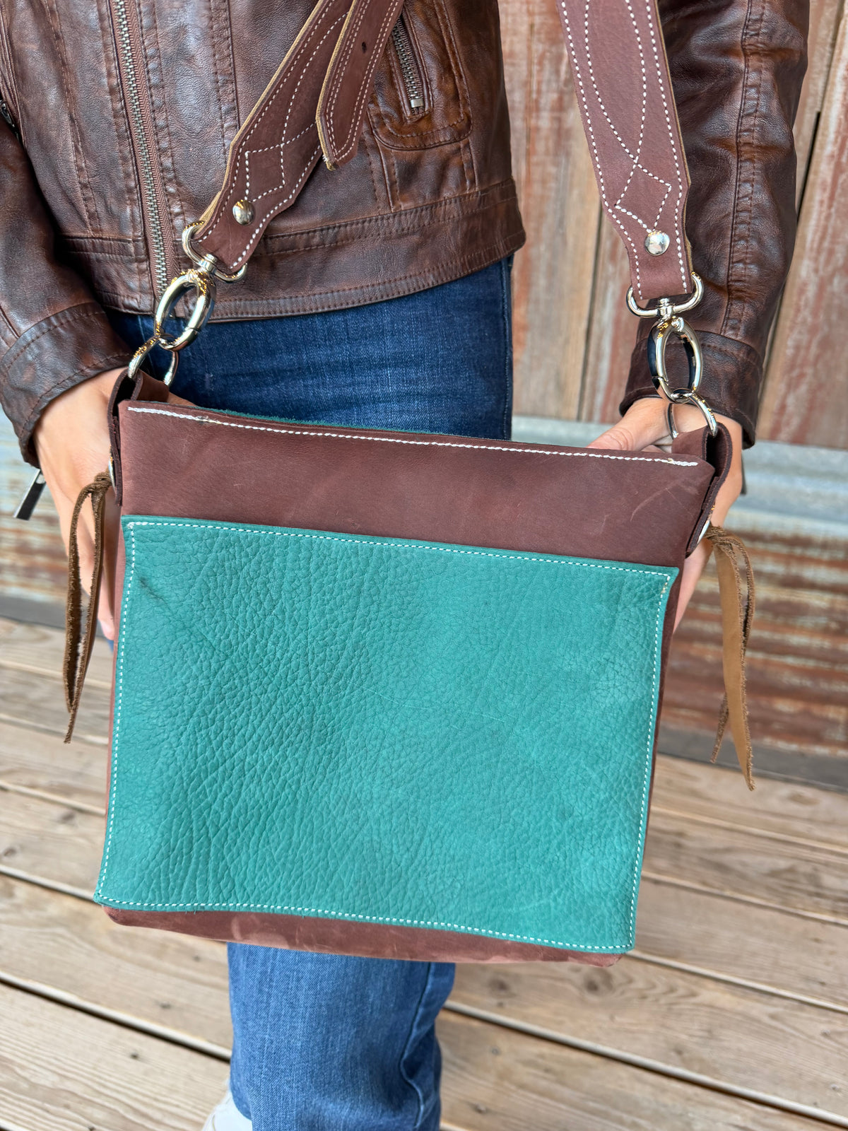Dusty Maroon Toe Bug Purse