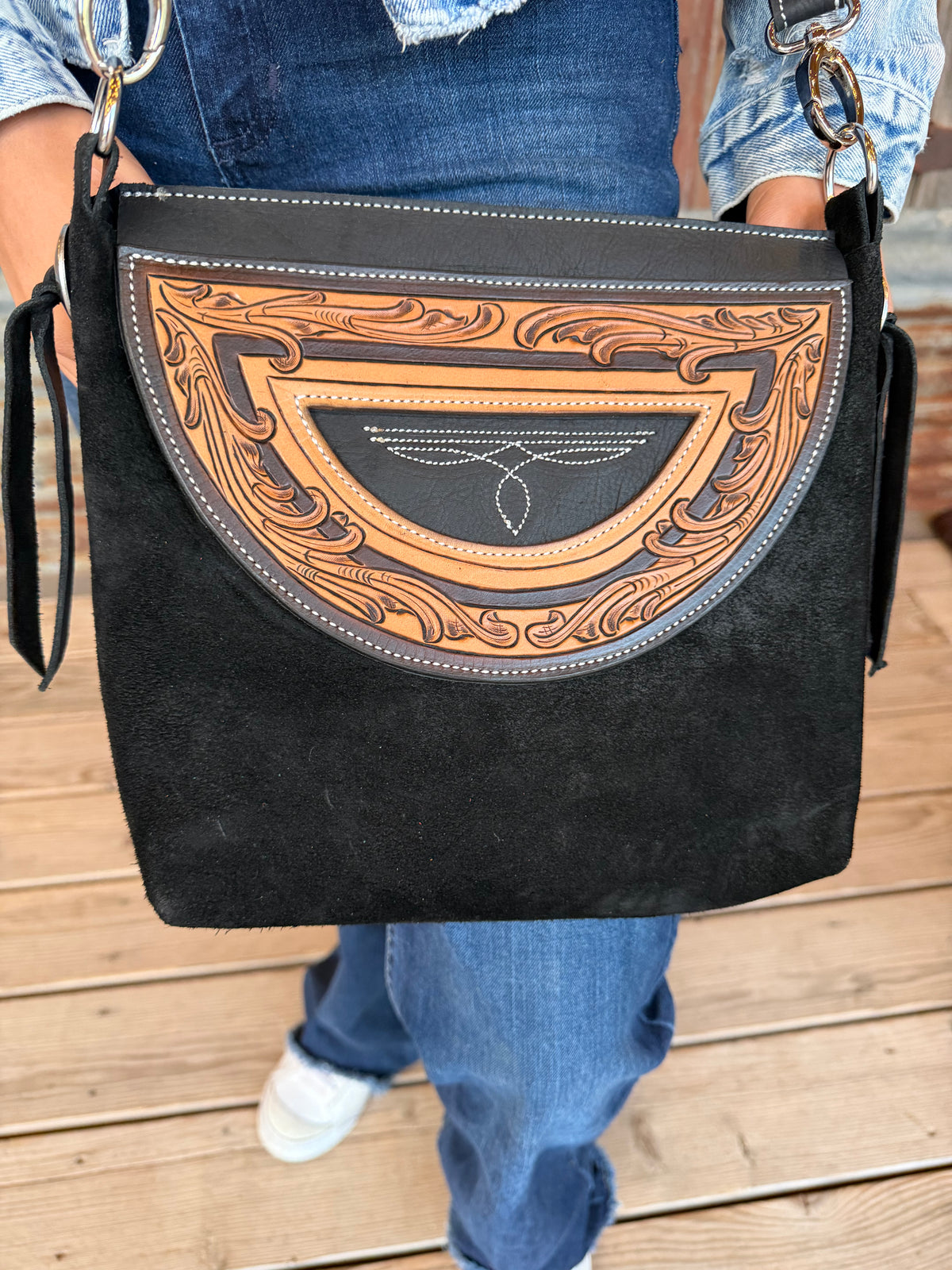 Scroll and Toe Bug Purse