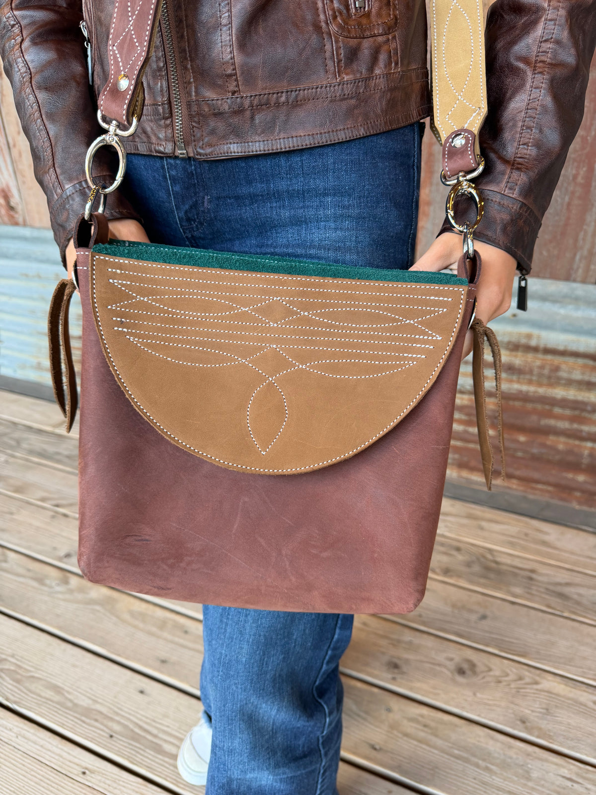 Dusty Maroon Toe Bug Purse