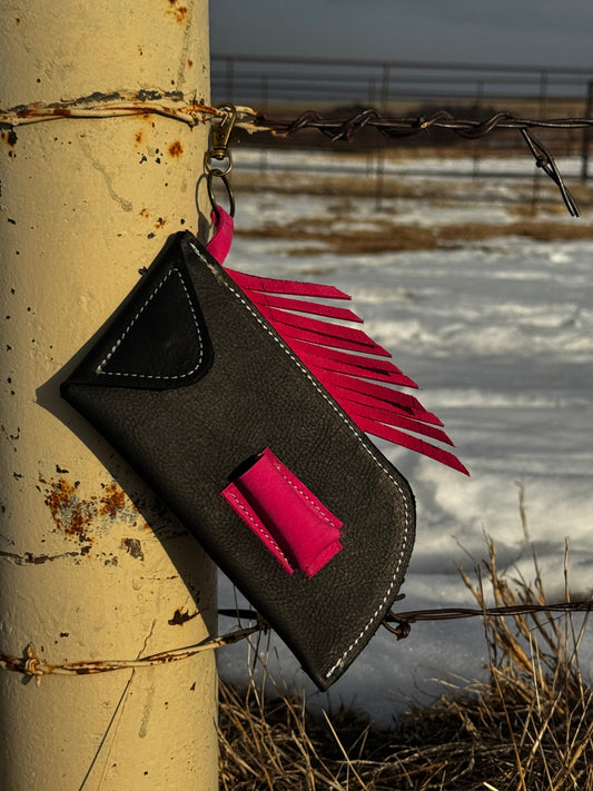 Black and Pink Heart Chap