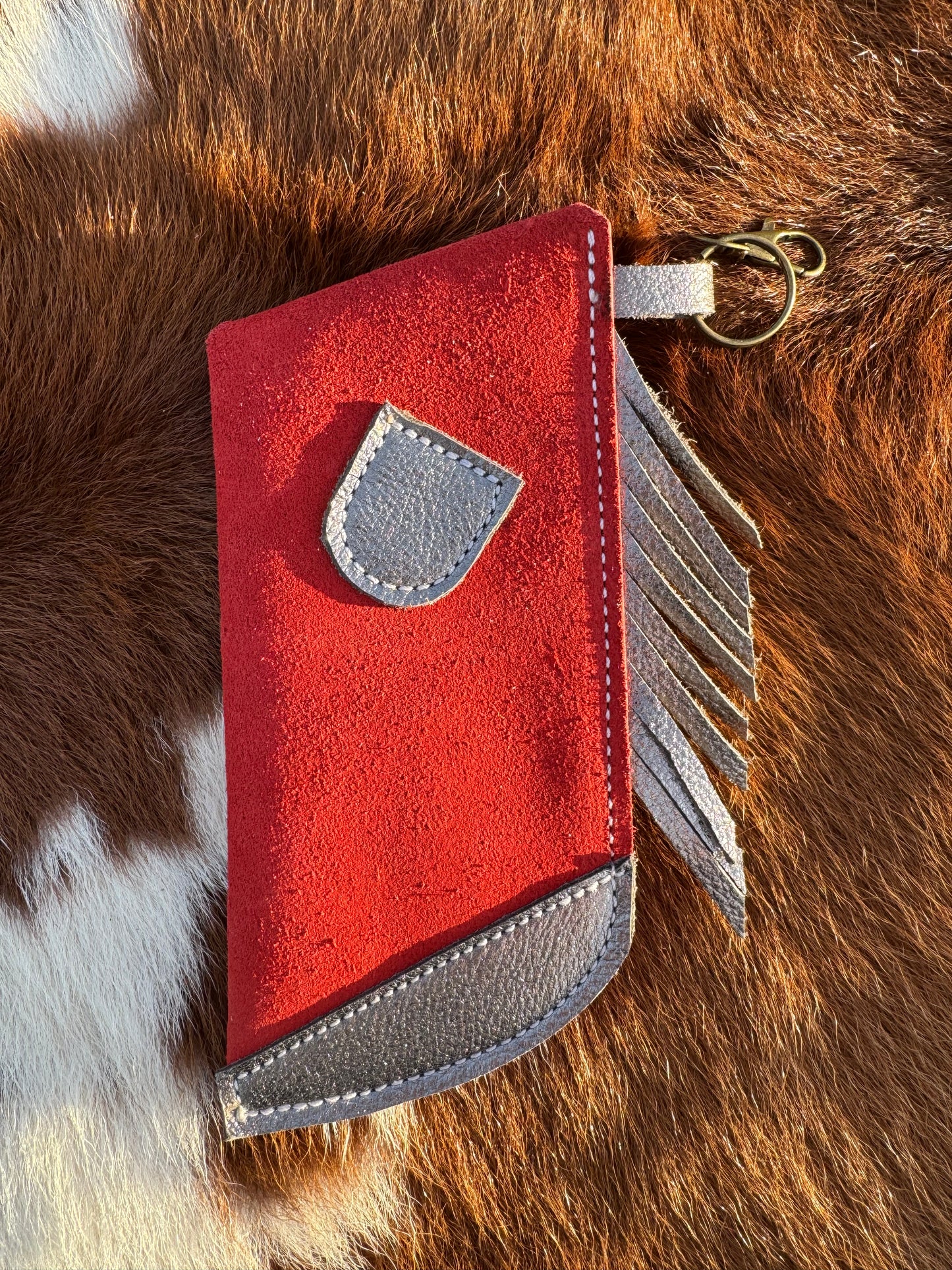 Chap-Stick Sunglass Holder Cherry & Metallic Steel