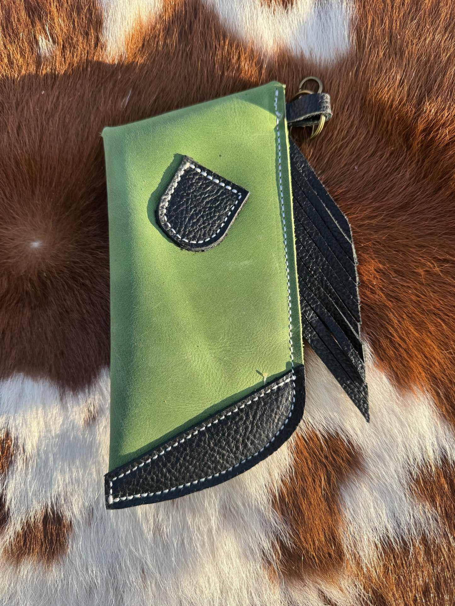 Chap-Stick Sunglass Holder Green & Black