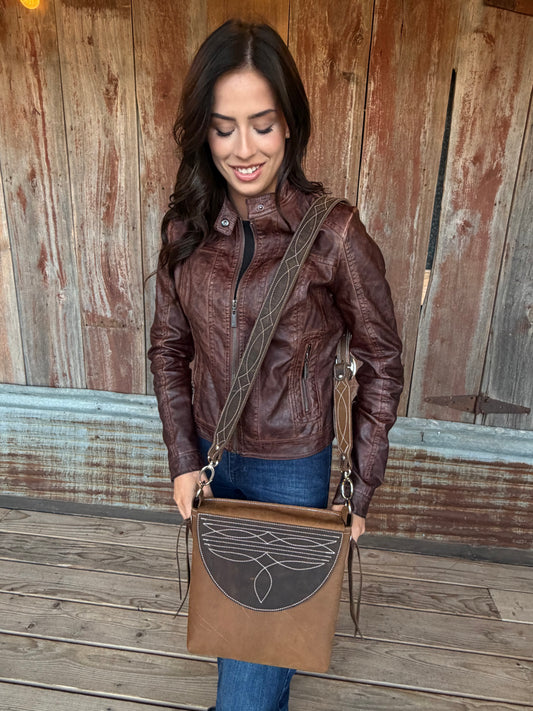 Chocolate Toe Bug Purse