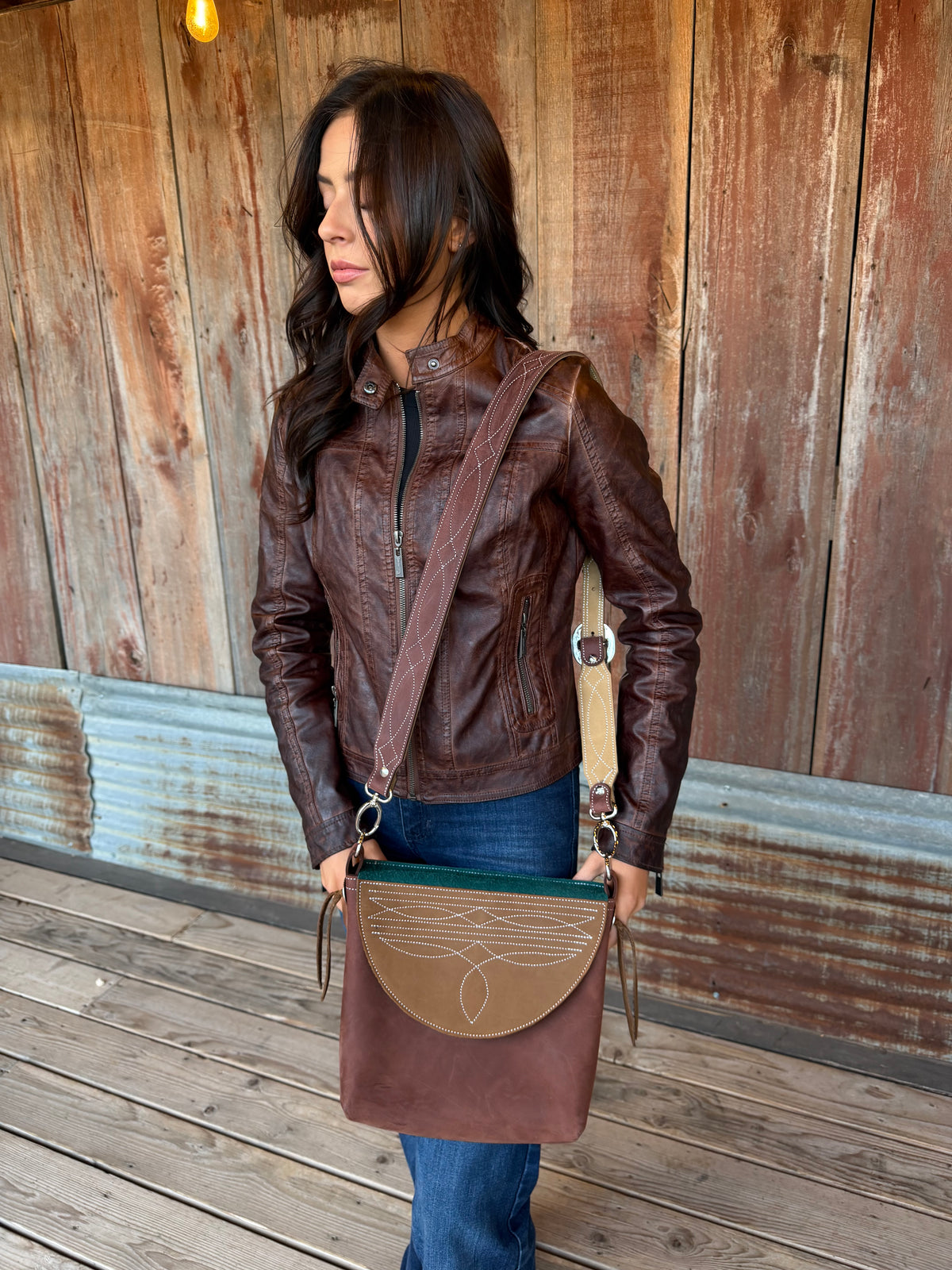Dusty Maroon Toe Bug Purse