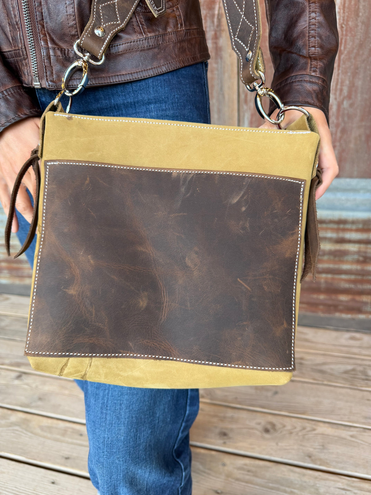 Pistachio and Pink Butterfly Purse