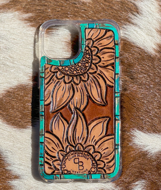 Sunflower iPhone 15 case