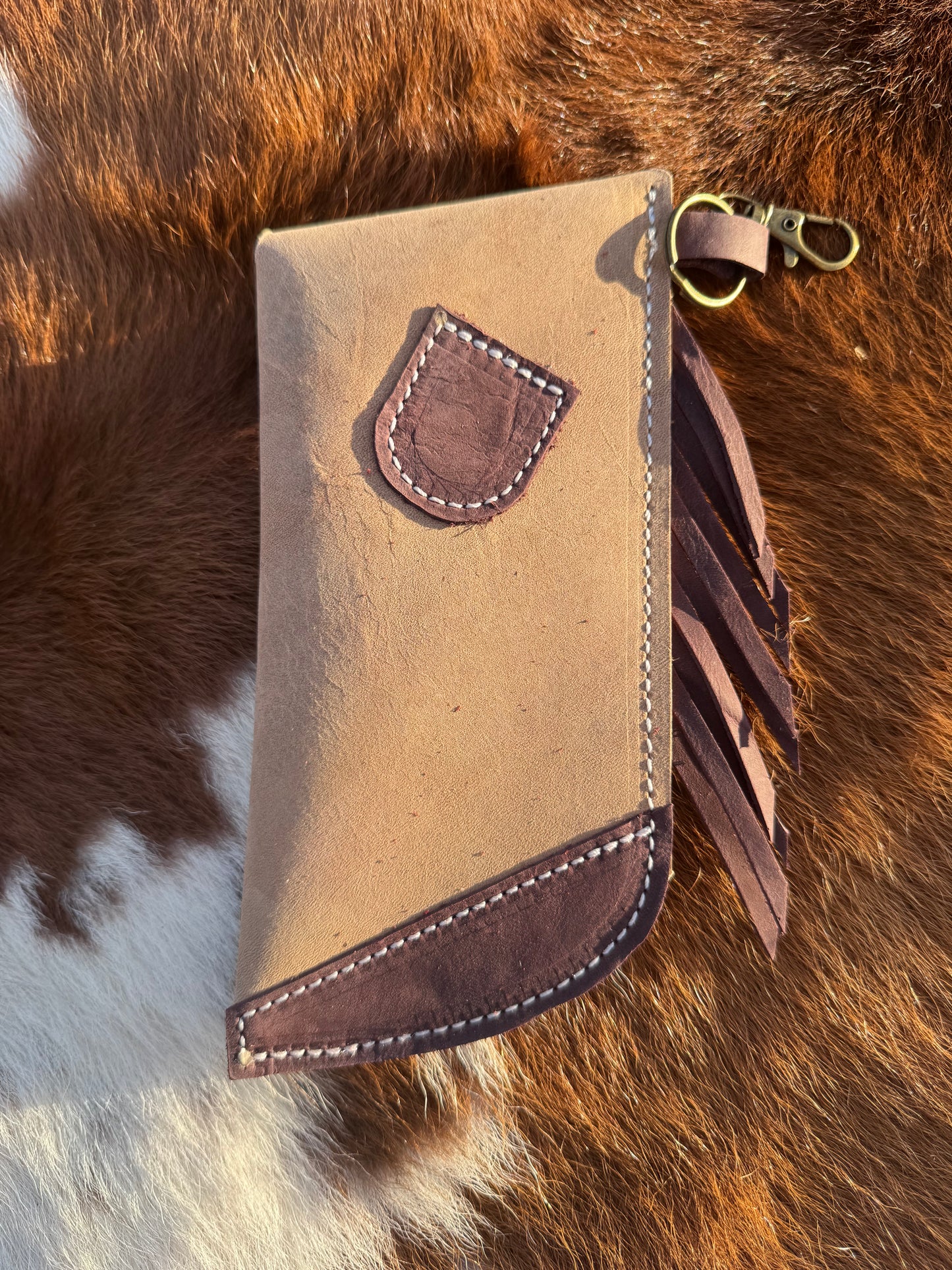 Chap-Stick Sunglass Holder Peanut & Plum