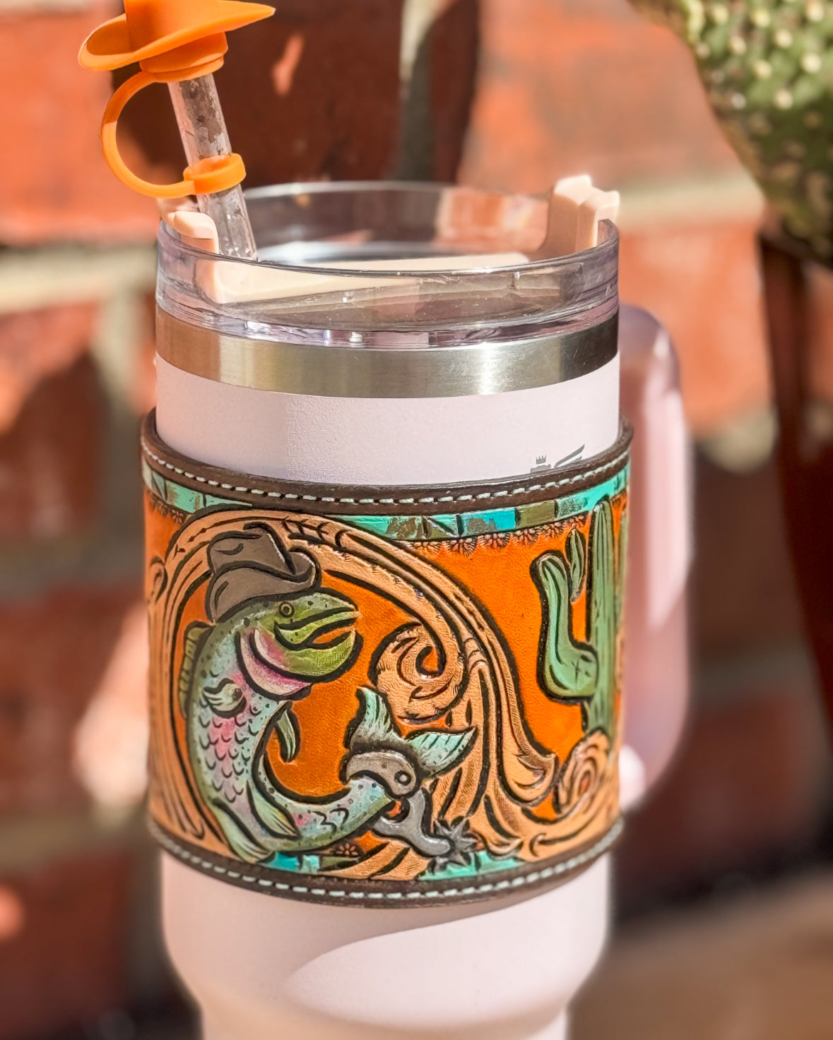 Travis Trout 40 oz Tumbler Wrap