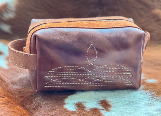 Chocolate Dopp kit