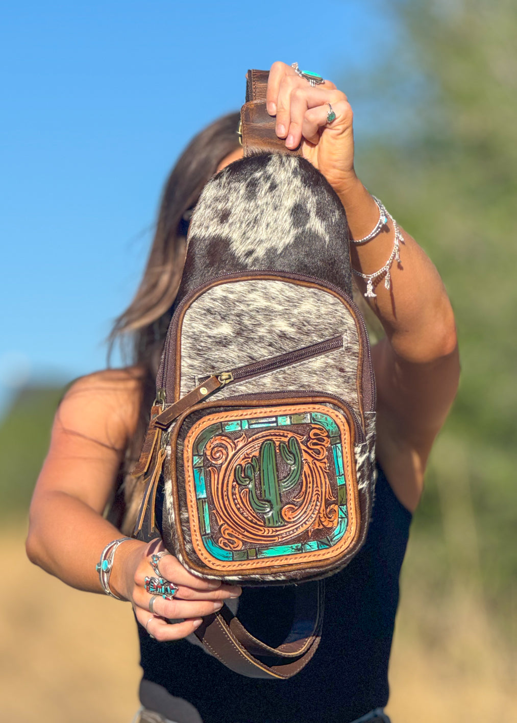 Cactus Queen Sling Bag