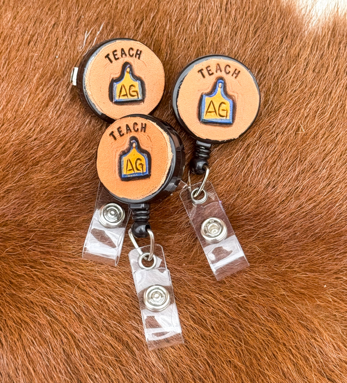 Teach ag badge reel
