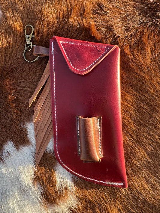 Chap-Stick Sunglass Holder Cherry & Brown